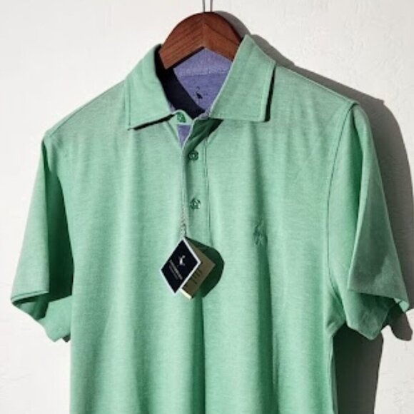Tailorbyrd Men's Short Sleeve Polo Shirt Size Medium NWT - Picture 2 of 6